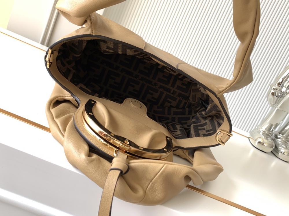 Classic Leather Top Handle Bag