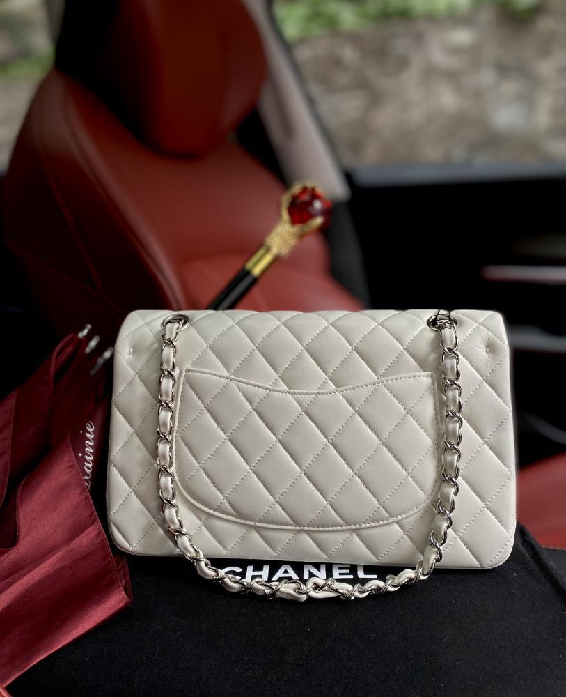 Lambskin Top Handle Bag