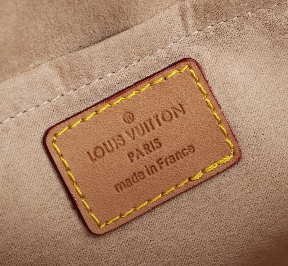 Luxury Elegant Gold Monogram Calfskin Shoulder Bag