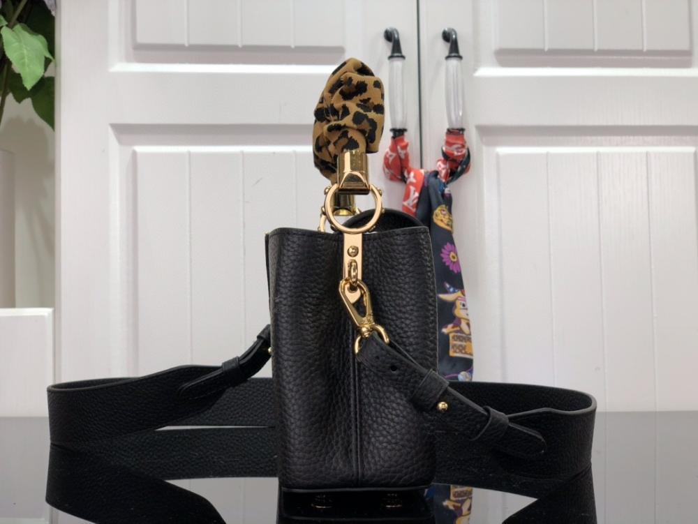 Gold Top Handle Bag