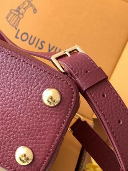 Leather Top Handle Bag