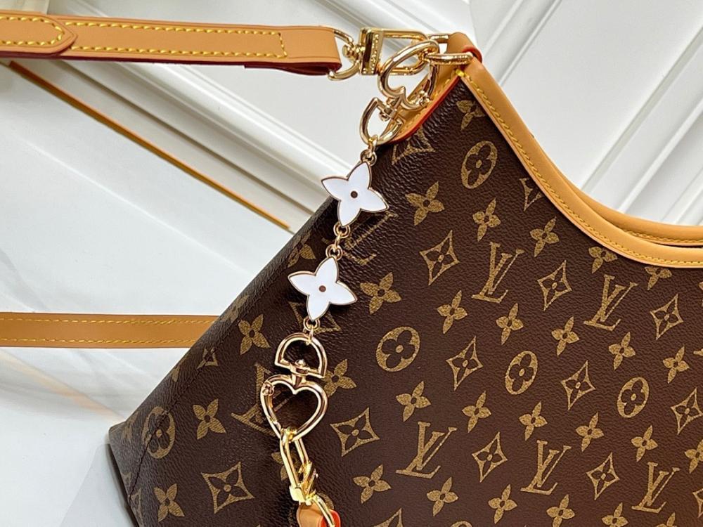 Speedy Bandouliere Monogram Leather Crossbody Bag