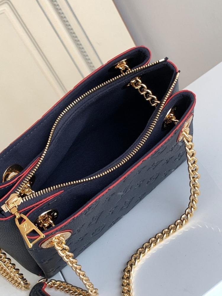 Italian-Inspired Stylish Gold Calfskin Shoulder Bag