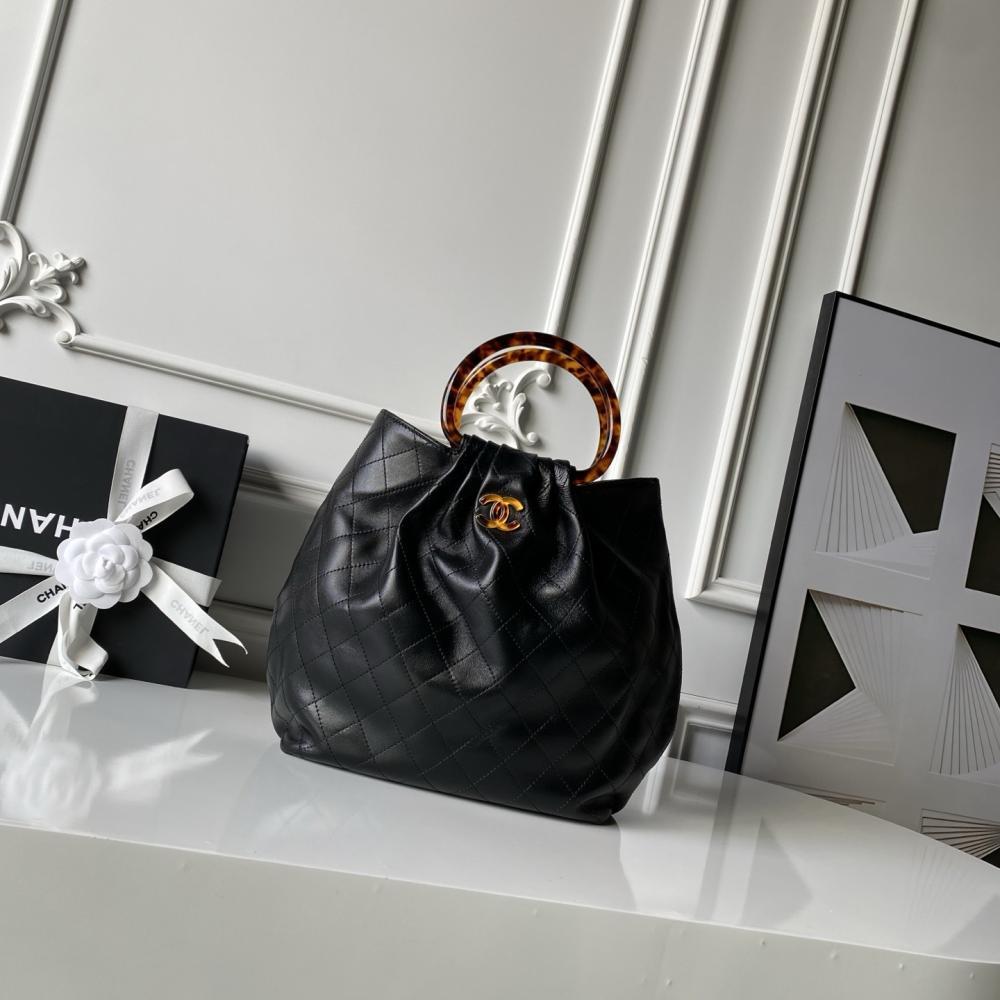 Alma Lambskin Bucket Bag