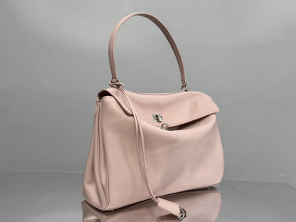 Leather Top Handle Bag