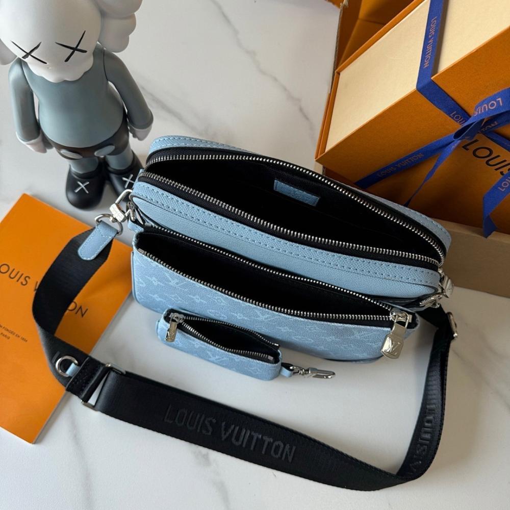 Stylish Refined Monogram Calfskin Shoulder Bag