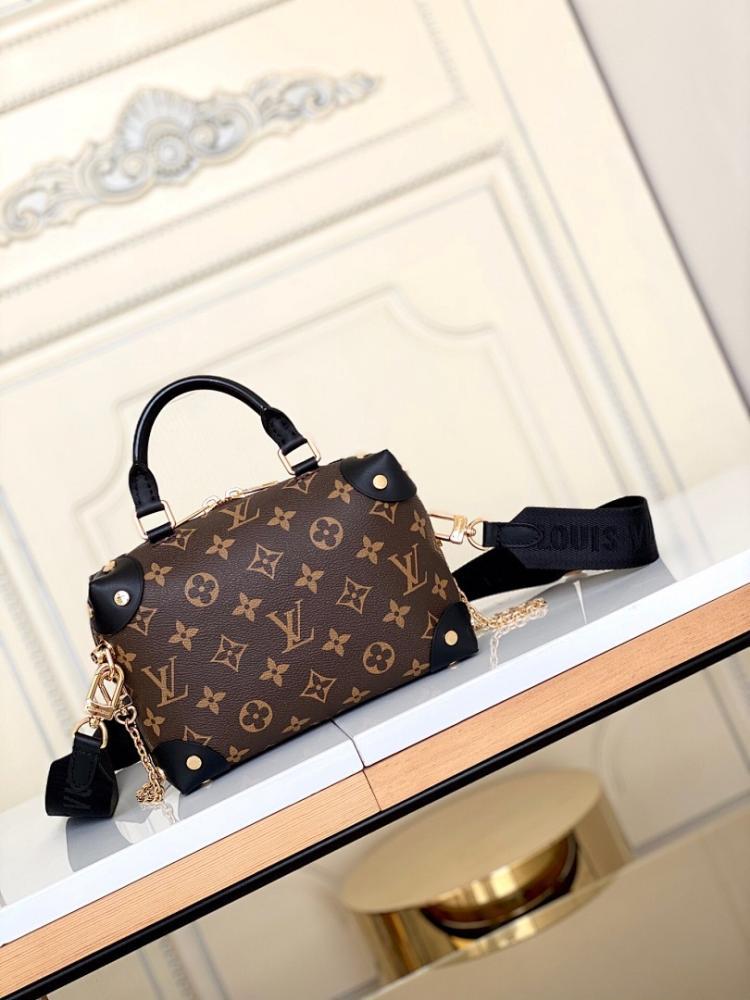 Classic Monogram Leather Shoulder Bag – Limited Edition