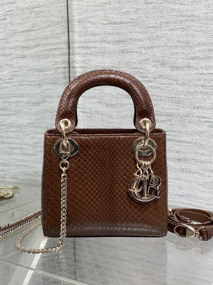 Leather Top Handle Bag