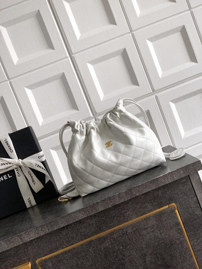 Leather Top Handle Bag
