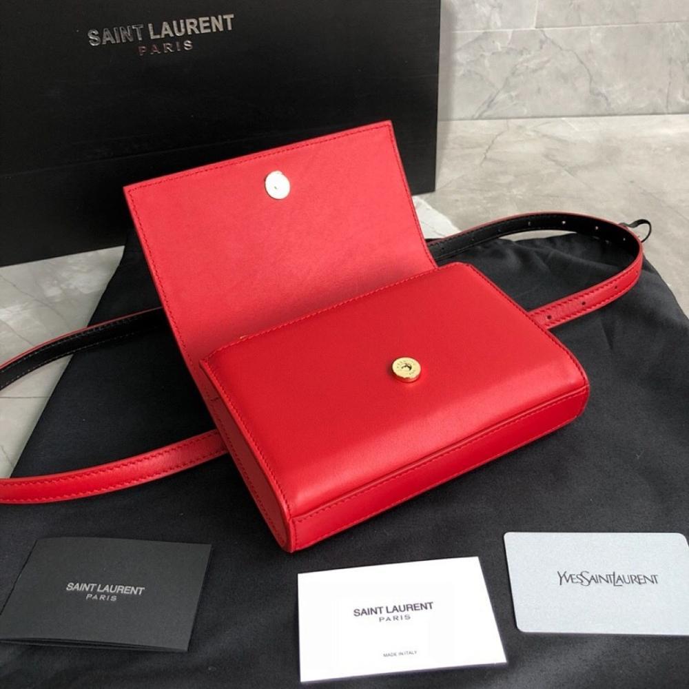 Modern Refined Calfskin Shoulder Bag