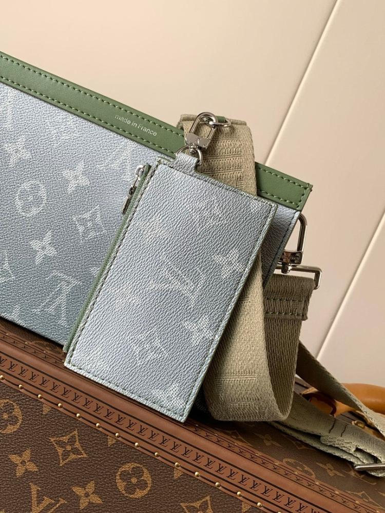 Stylish Premium Monogram Leather Shoulder Bag