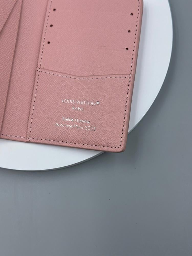 Modern Refined Monogram Leather Wallet