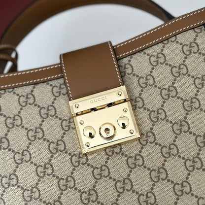 Luxury Leather Top Handle Bag