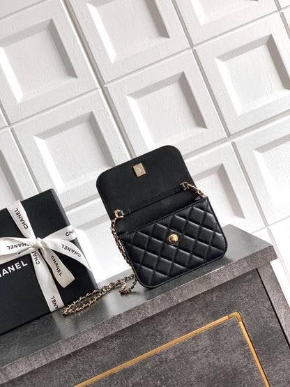 Leather Top Handle Bag