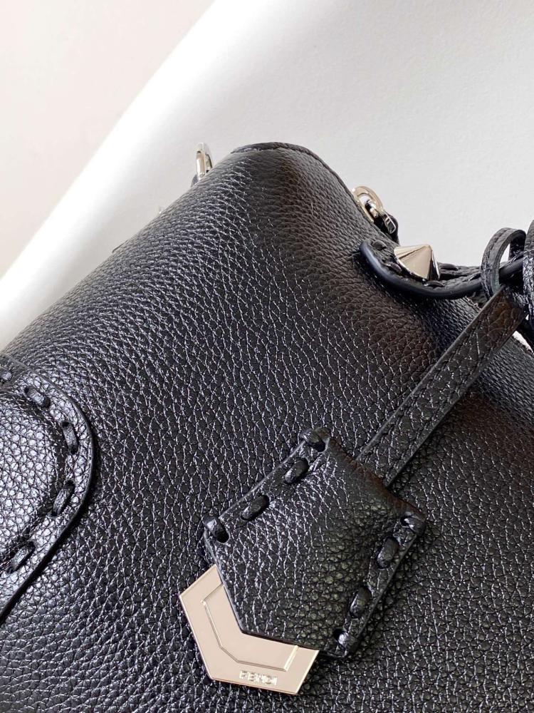 Calfskin Top Handle Bag