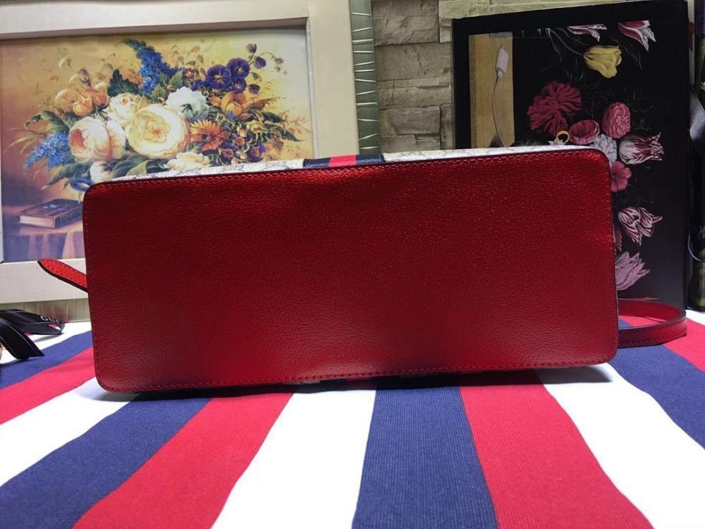 Ophidia Red Shoulder Bag
