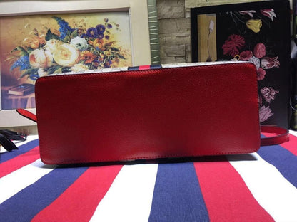 Ophidia Red Shoulder Bag