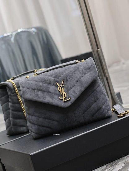 Stylish Premium Gold Leather Crossbody Bag