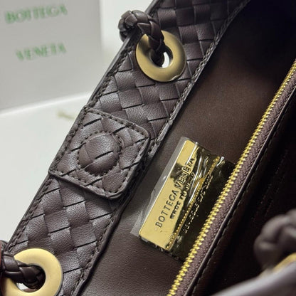 Luxury Refined Woven Leather Shoulder Bag