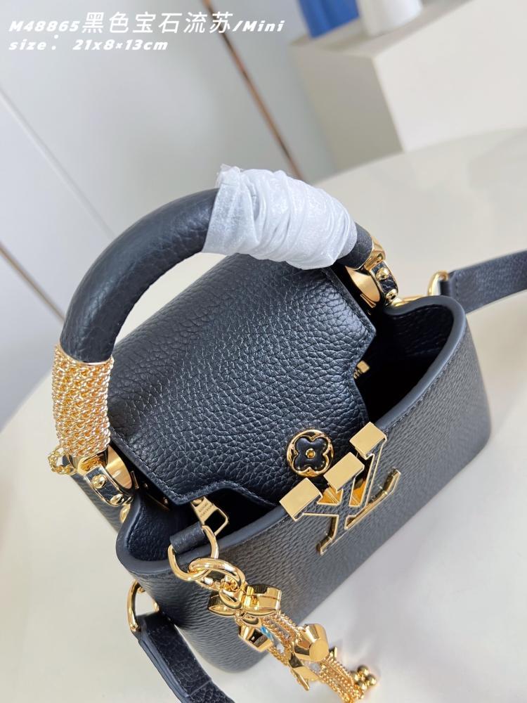 Leather Top Handle Bag
