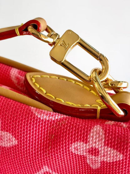 Gold Top Handle Bag