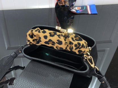 Gold Top Handle Bag