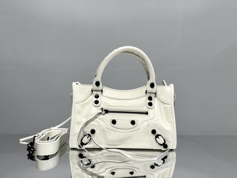 Luxury Leather Top Handle Bag