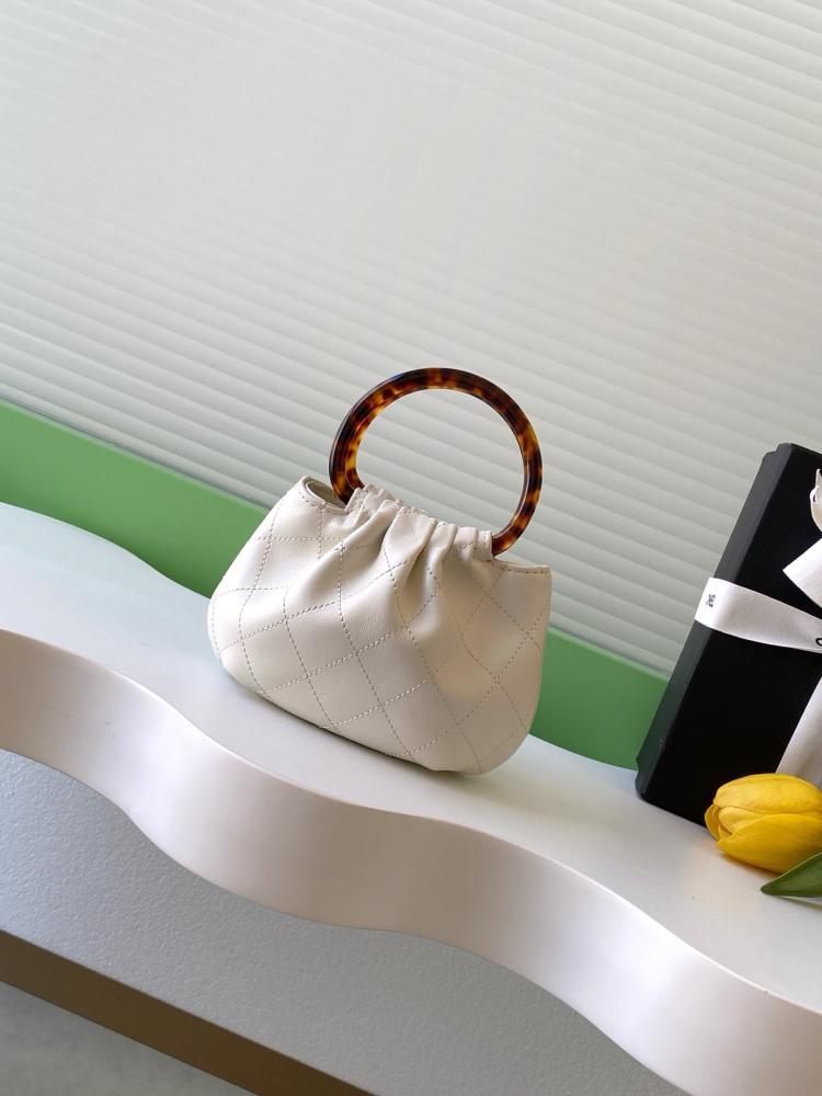 Leather Top Handle Bag