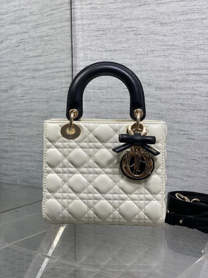 Lambskin Top Handle Bag