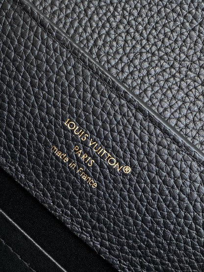 Leather Top Handle Bag