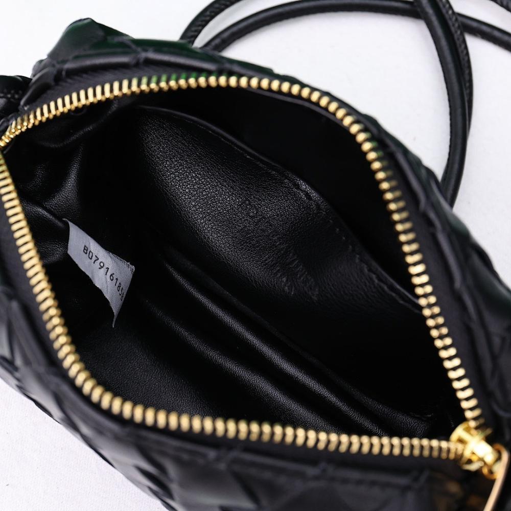 Italian-Inspired Luxury Woven Leather Bag
