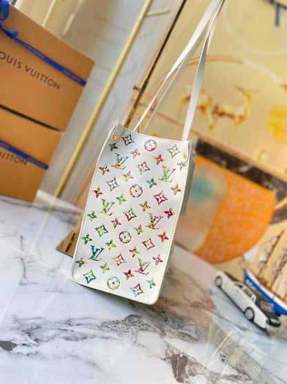 Classic Elegant Printed Leather Bag