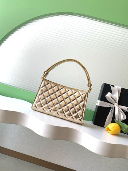 Lambskin Shoulder Bag