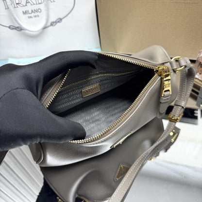 Printed Nylon Shoulder Bag