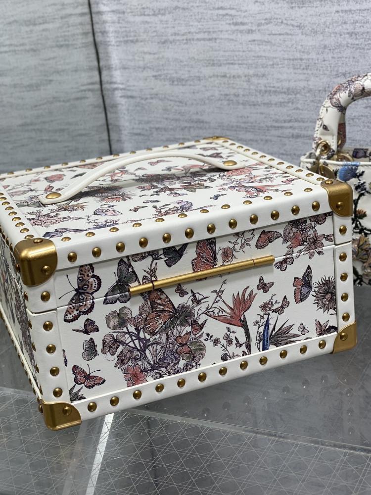 Alma Embroidered Leather Top Handle Bag