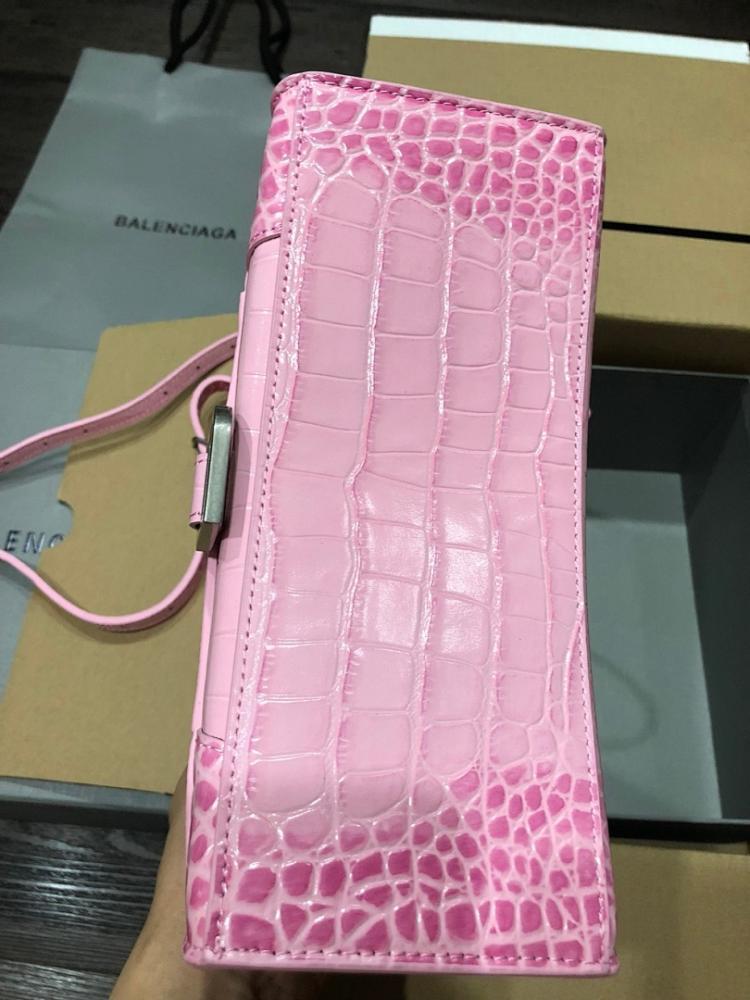 Luxury Refined Leather Top Handle Bag