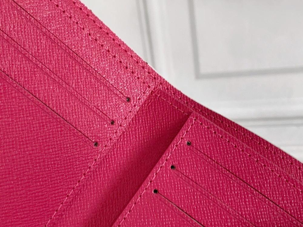 Modern Pink Leather Wallet