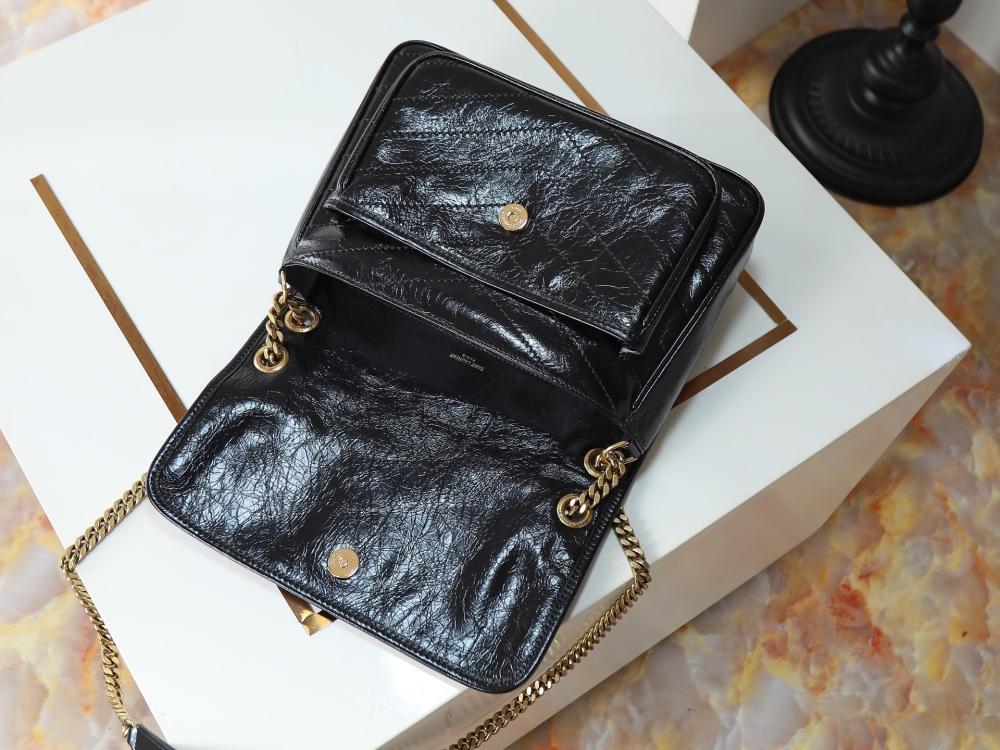 Calfskin Top Handle Bag
