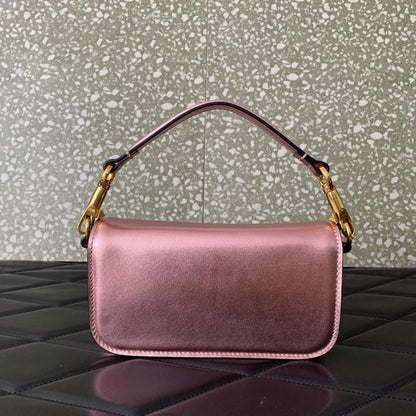 Crystal-Embellished Calfskin Wallet