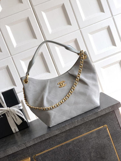 Suede Hobo Bag
