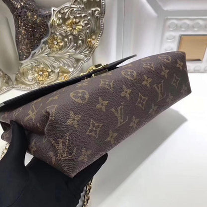 Elegant Gold Monogram Calfskin Crossbody Bag – Limited Edition