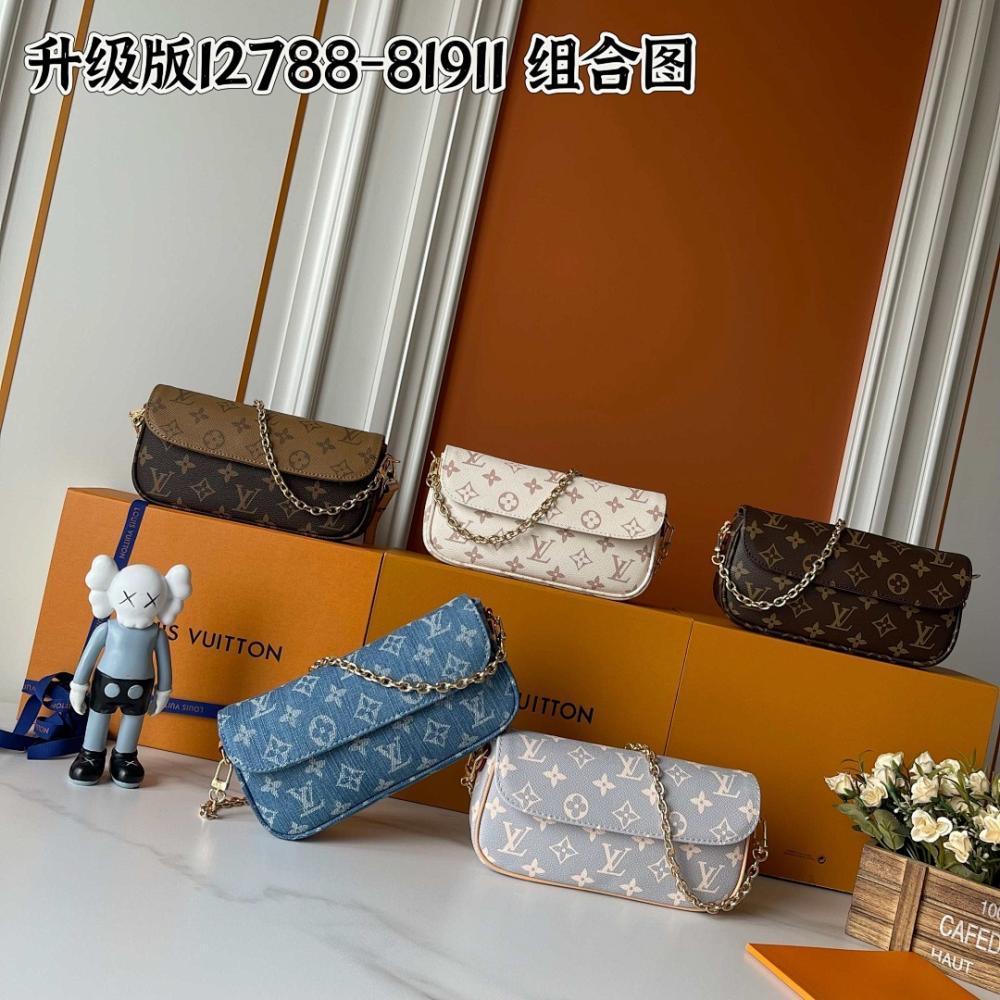 Luxury Stylish Monogram Leather Shoulder Bag