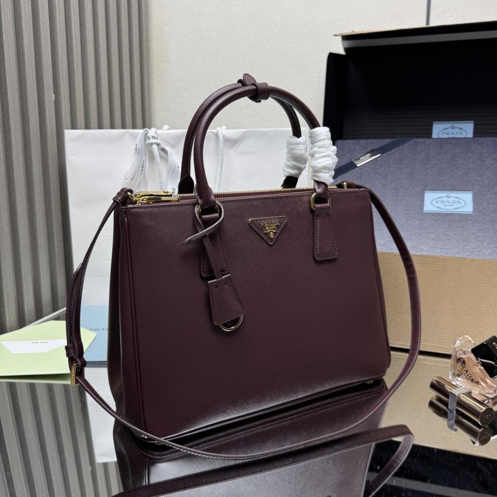 Saffiano Leather Shoulder Bag
