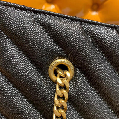 Leather Top Handle Bag