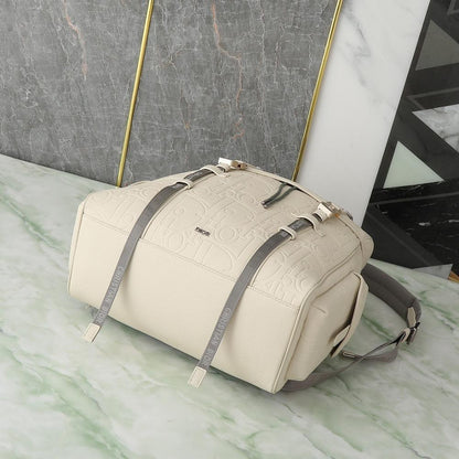 Modern Luxury Printed Leather Top Handle Bag