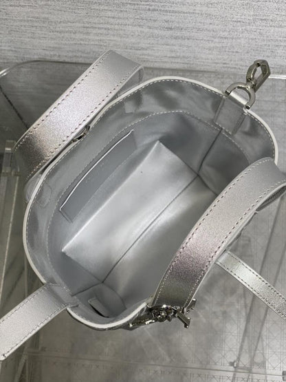 Calfskin Top Handle Bag