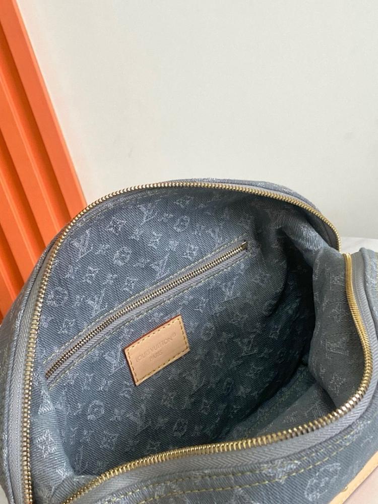 Stylish Refined Monogram Leather Top Handle Bag