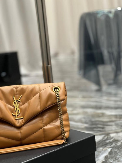 Stylish Quilted Lambskin Shoulder Bag – Limited Edition