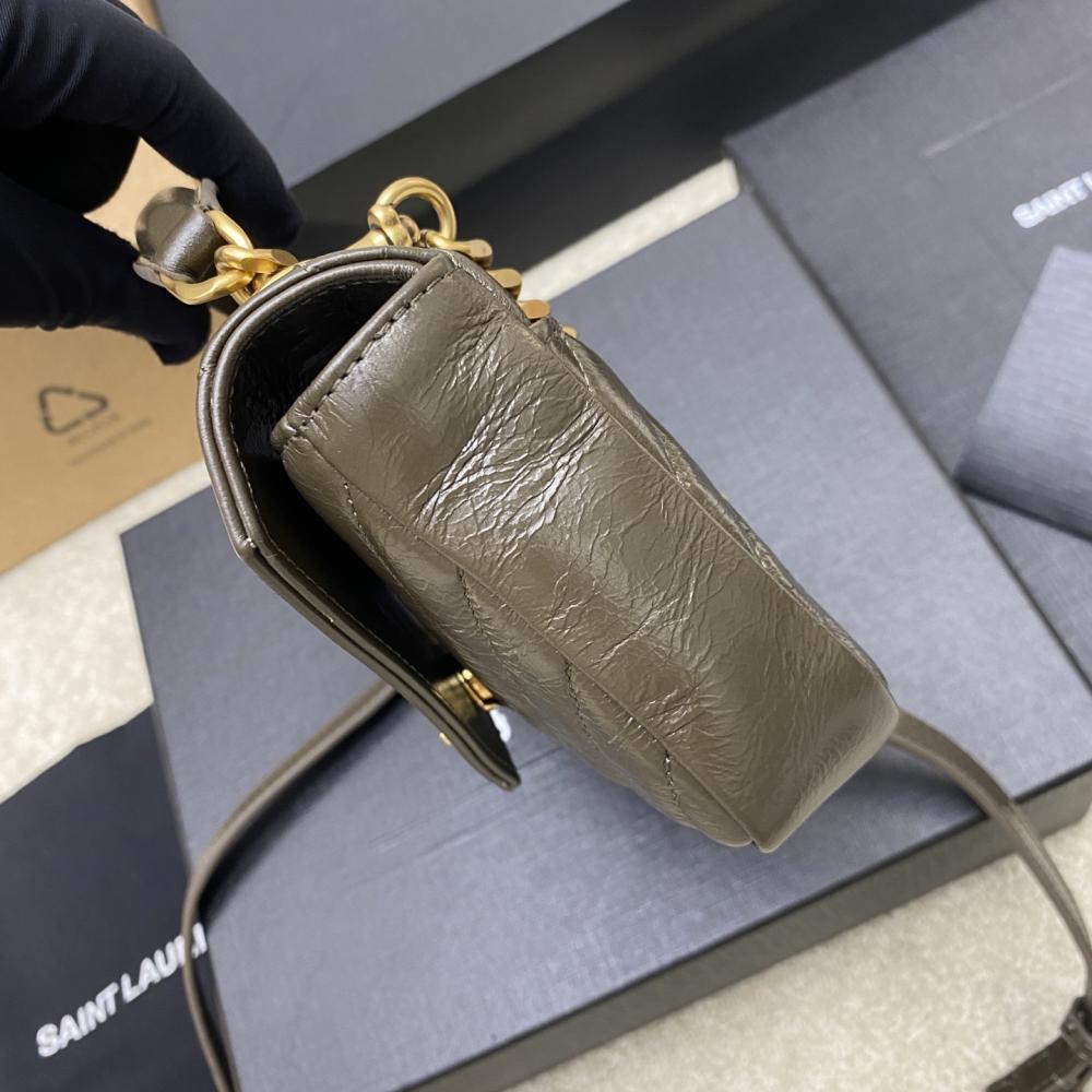 Leather Top Handle Bag