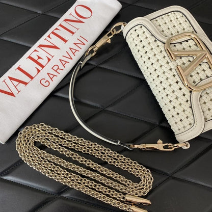 Calfskin Top Handle Bag